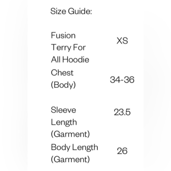 Ministry of Supply Gray Fusion Terry For All Hoodie Size XS NWT Unisex - Picture 6 of 10